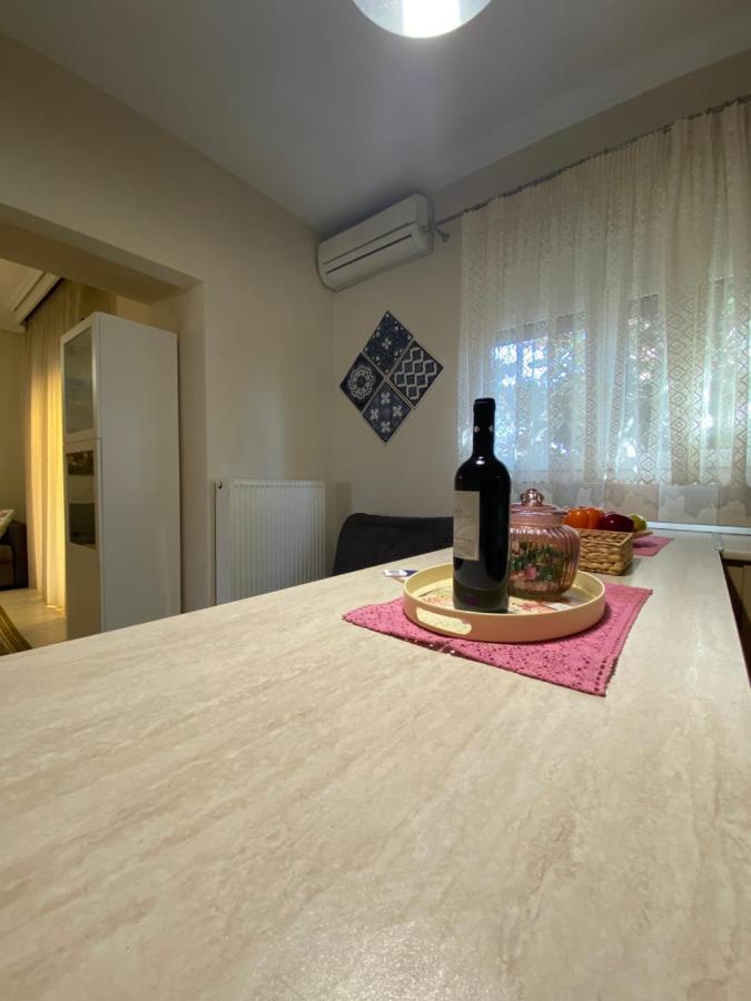 Cozy And Quiet Mini City Apartment Trikala  Ngoại thất bức ảnh