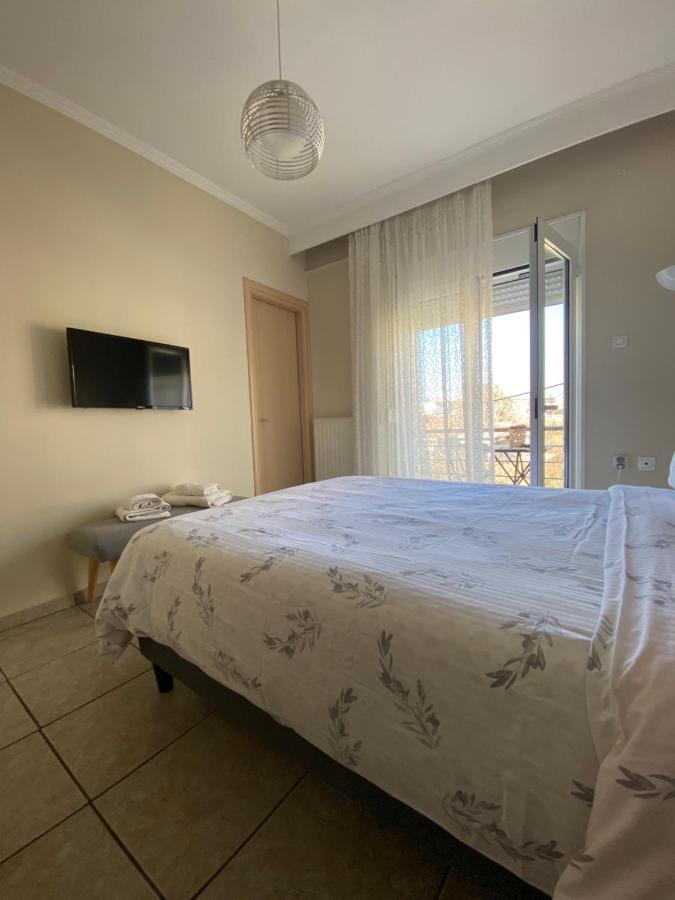 Cozy And Quiet Mini City Apartment Trikala  Ngoại thất bức ảnh