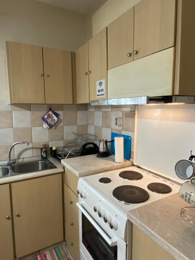 Cozy And Quiet Mini City Apartment Trikala  Ngoại thất bức ảnh