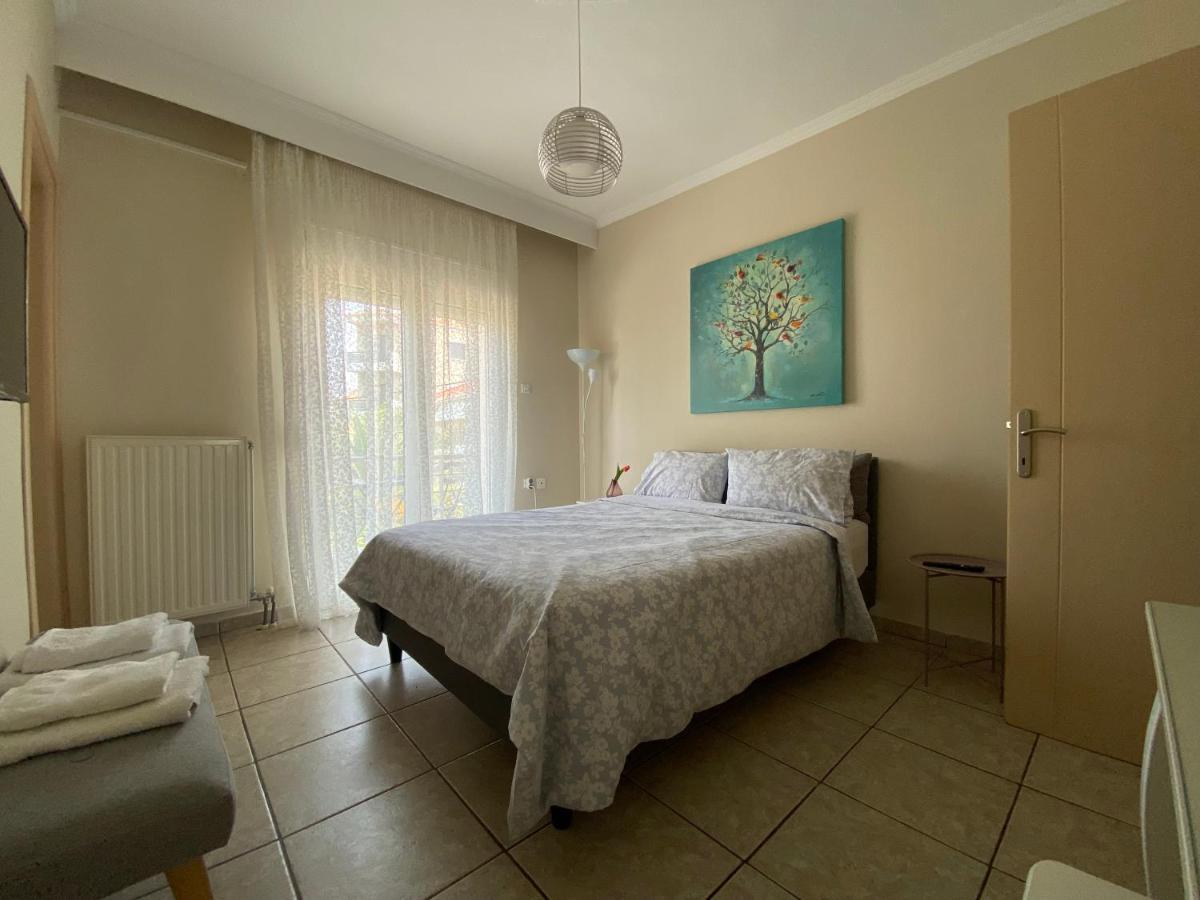 Cozy And Quiet Mini City Apartment Trikala  Ngoại thất bức ảnh